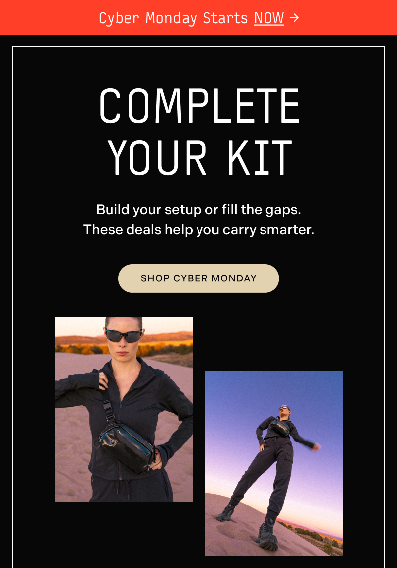 WANDRD | Shop Cyber Monday