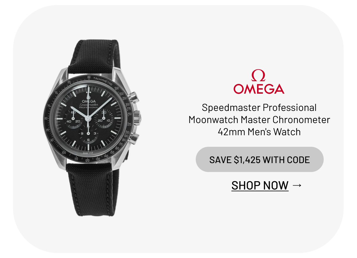 Omega Speedmaster Professional Moonwatch Master Chronometer 42mm Men's Watch
