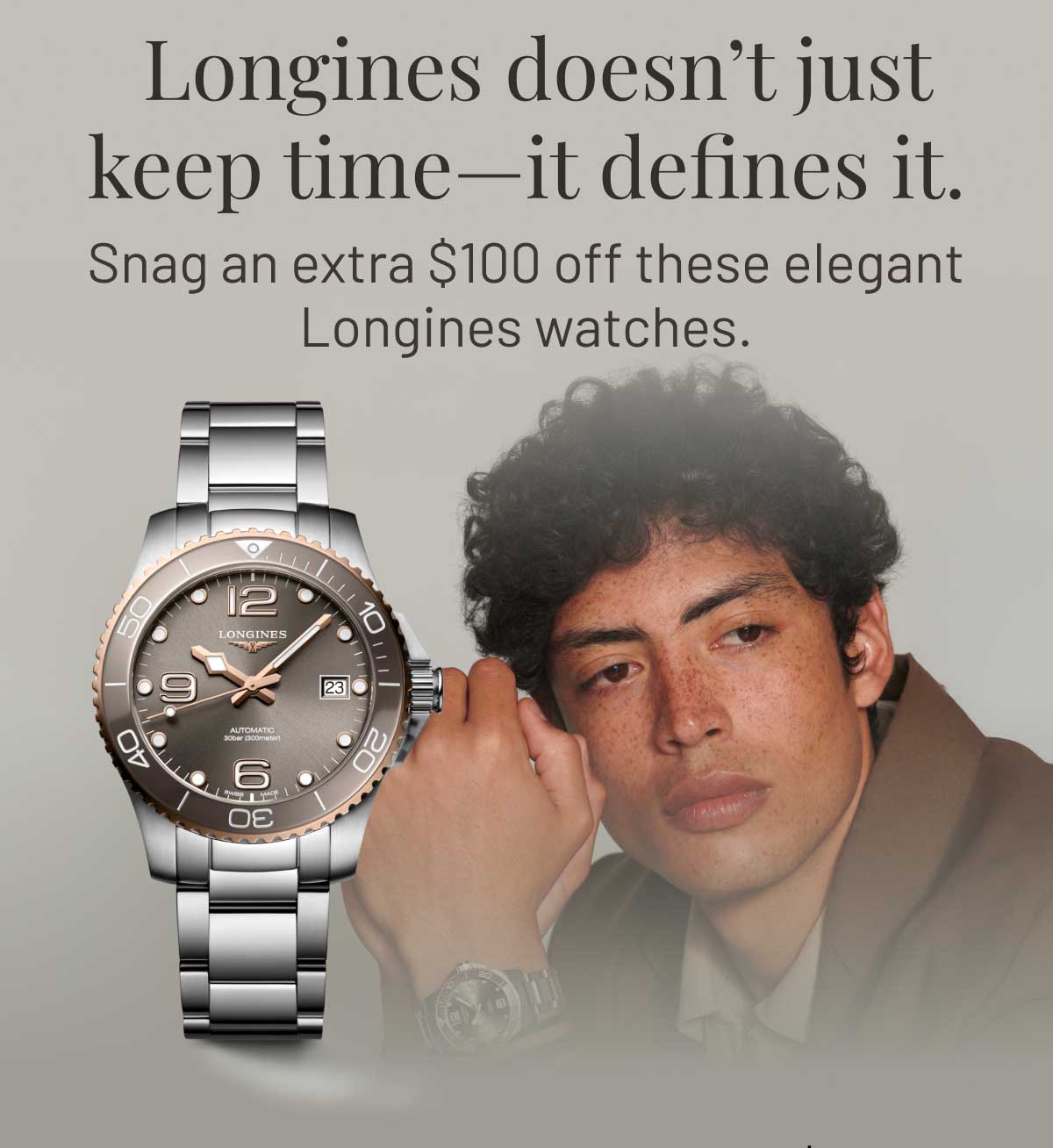 Longines doesn’t just keep time—it defines it.