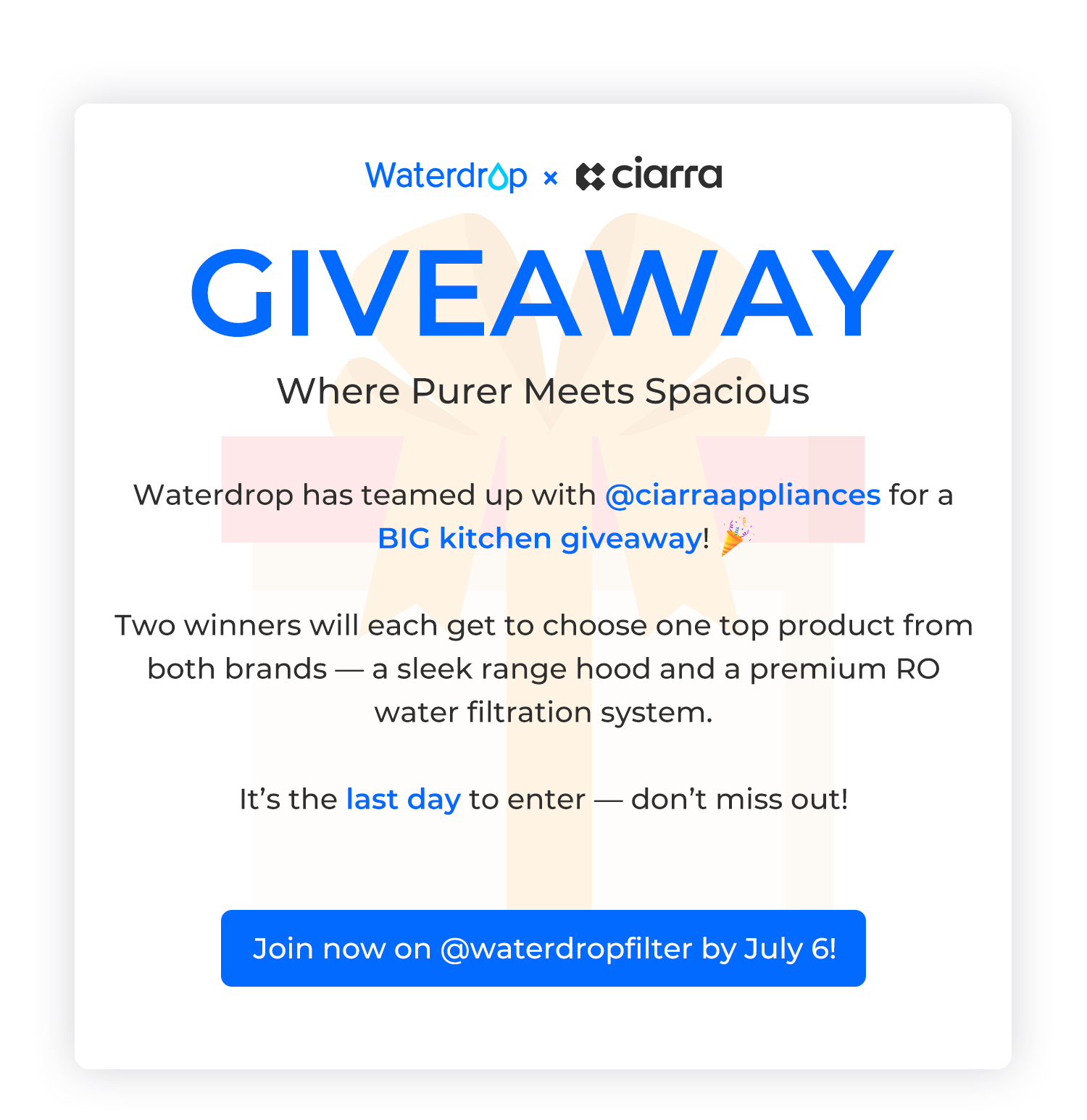 Giveaway