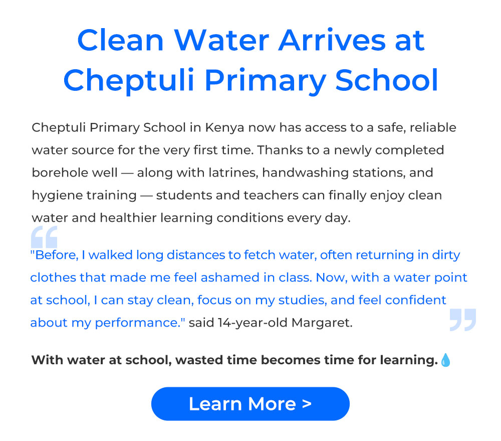 Waterdrop × The Water Project