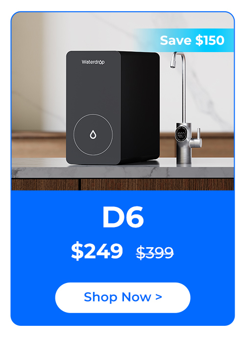 D6 Under Sink Reverse Osmosis System