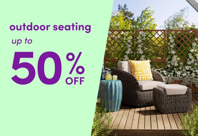 outdoor seating sale