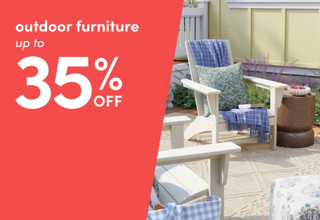 outdoor furniture clearout.