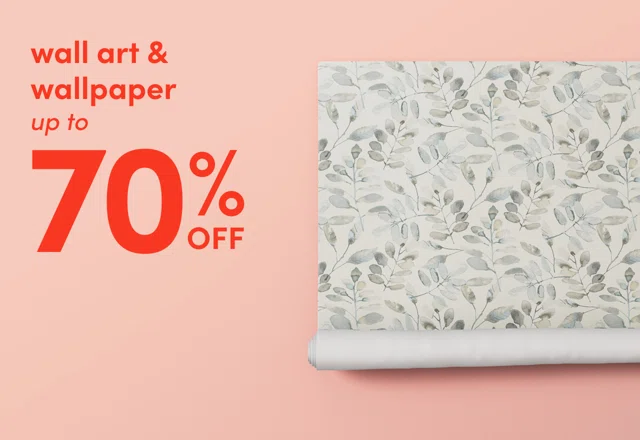 wall art & wallpaper clearance