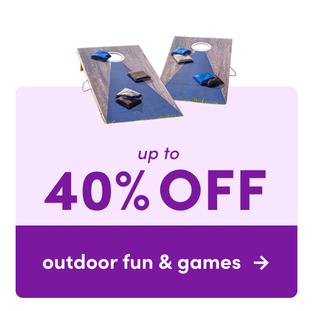 outdoor fun & games sale