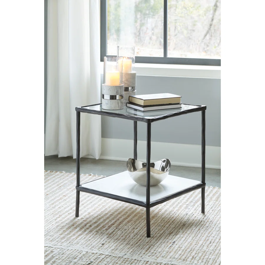 Hightower End Table with Storage