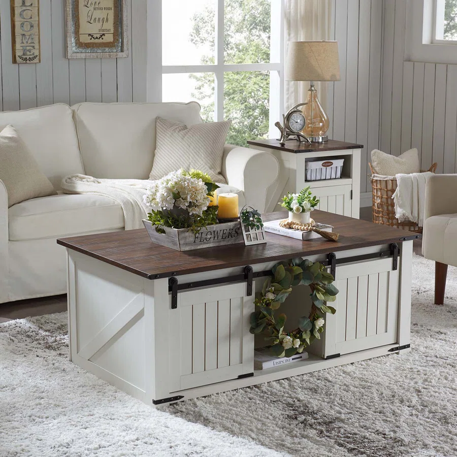 Vianor  48” Lift Top Coffee Table with Storage