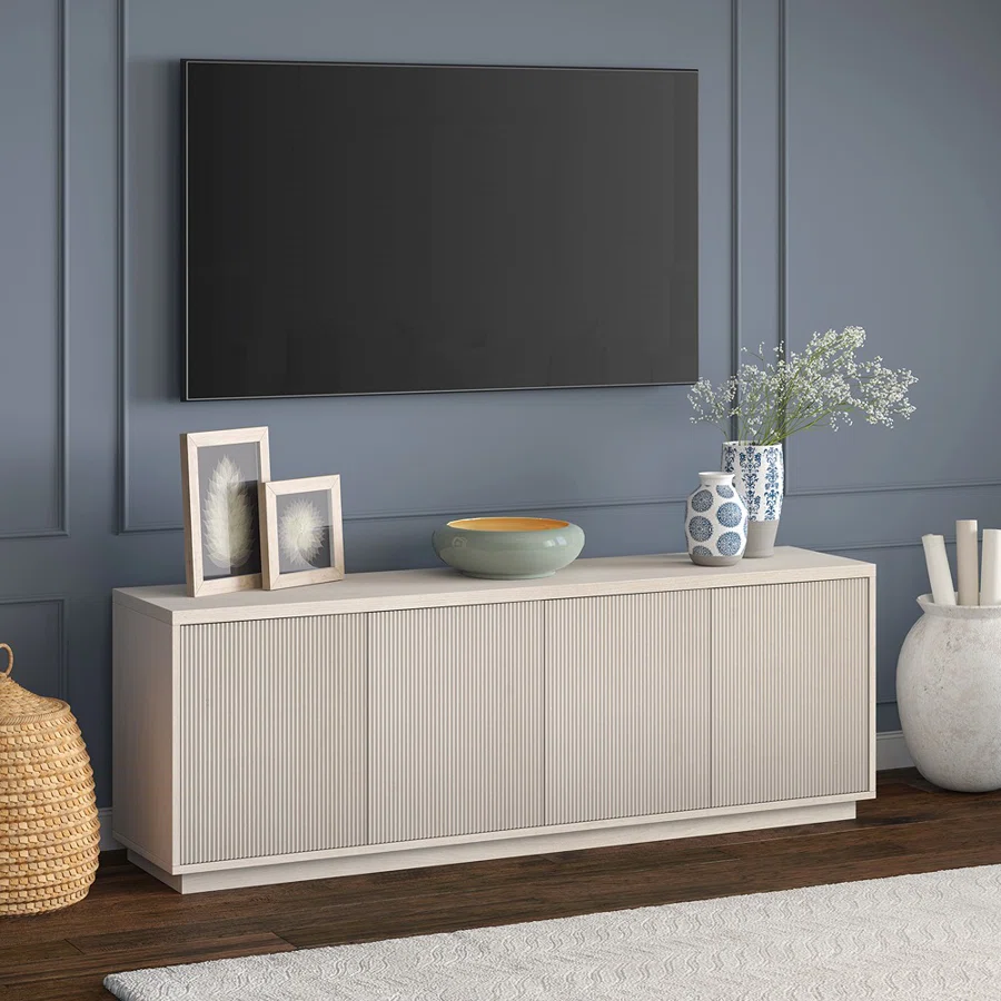 Hanson Rectangular TV Stand For TV''s Up To 75"