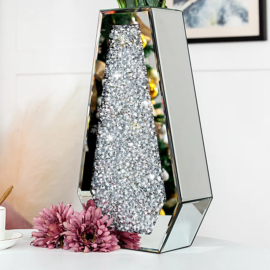 Cerrie 14In Indoor Glass Table Vase