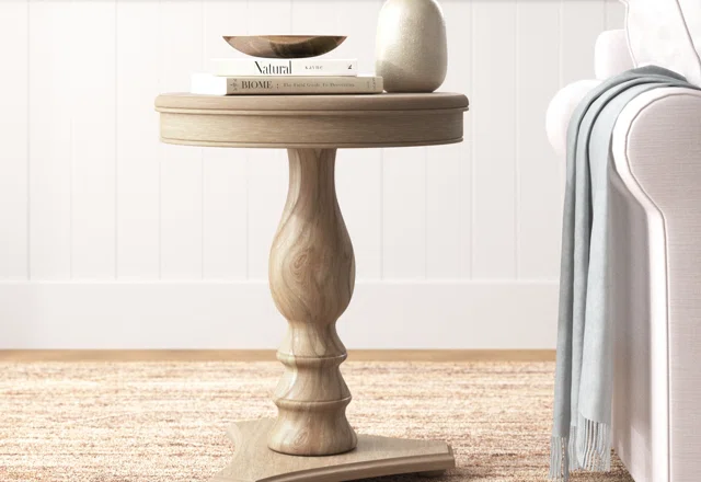 Wood End Tables Under $200