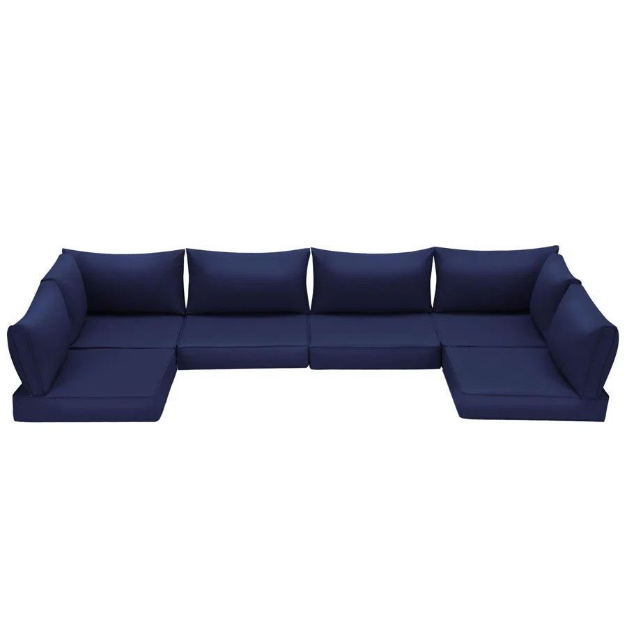 4" Outdoor Replacement Cushion Set Seat/Back Cushion for Patio Furniture