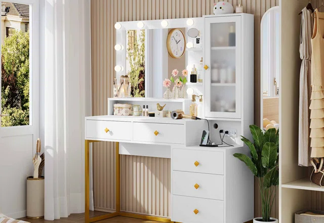 On Sale Now: Makeup Vanities