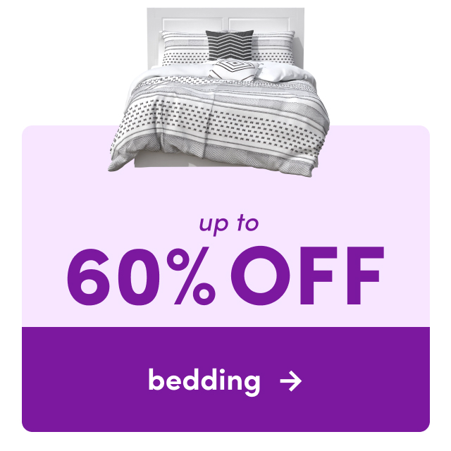 bedding clearout.