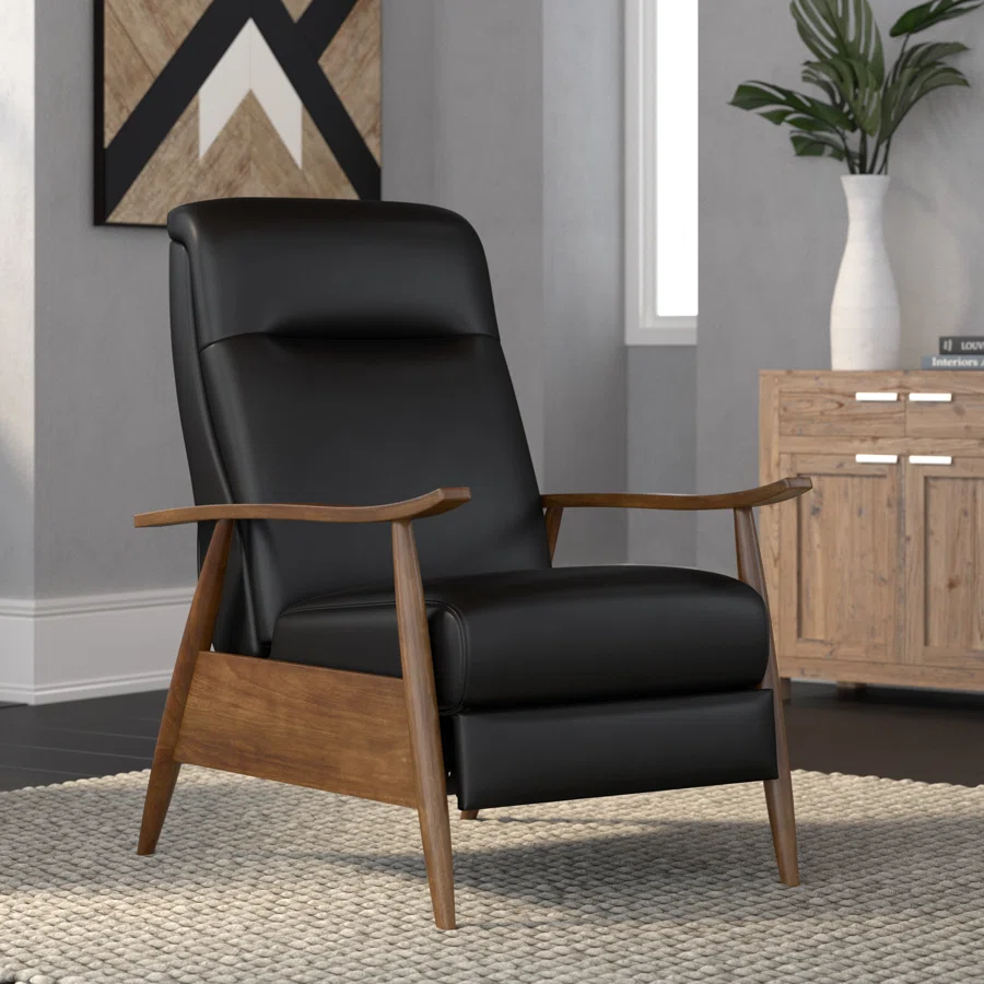 Imona 30" Wide Leather Recliner