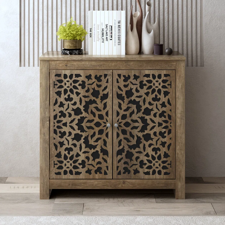 Arrastia 30.9" 2 Door Accent Cabinet