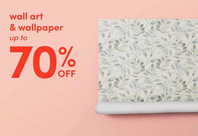 wall art & wallpaper clearance