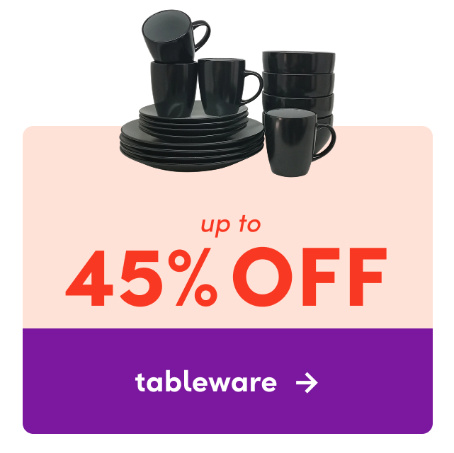 tableware clearout
