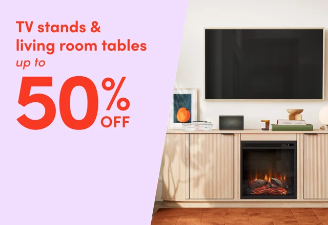 TV stand & living room table clearout