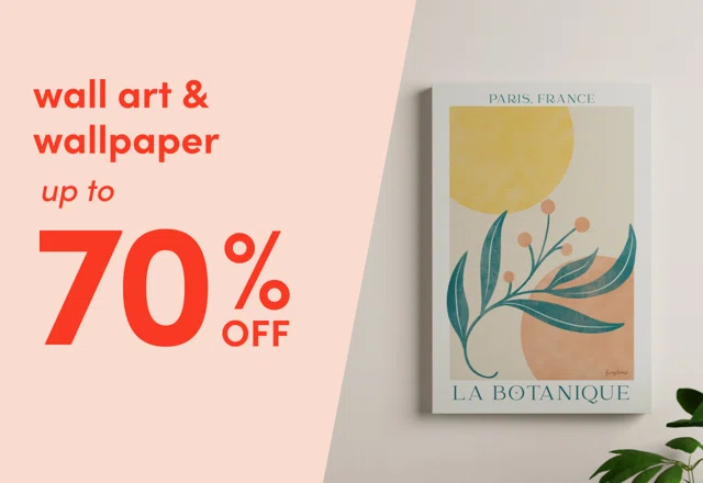 wall art & wallpaper sale