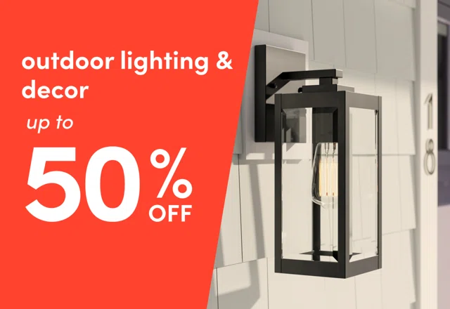 outdoor lighting & decor clearout.