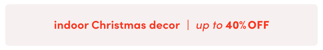 indoor seasonal decor deals