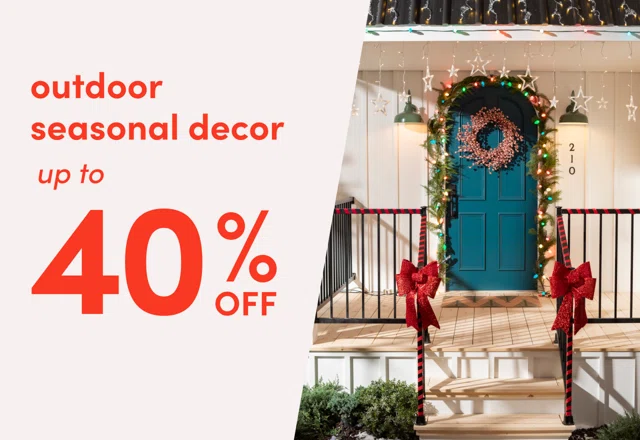 outdoor seasonal decor deals