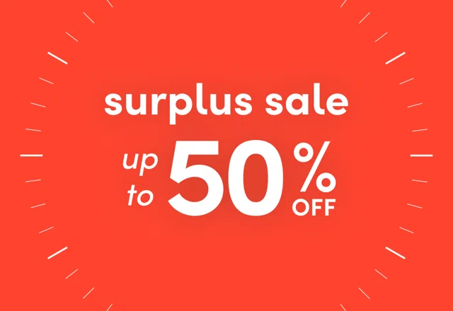 surplus sale.