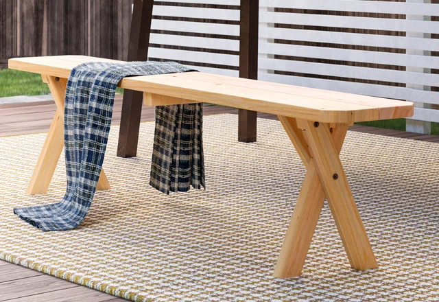 Patio Benches for Less