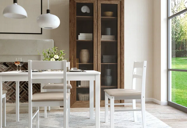 White Dining Sets You'll Love