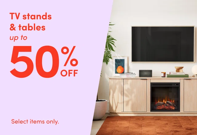 Verified TV stand & table sale