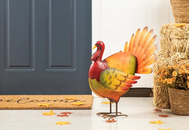 Thanksgiving outdoor decor