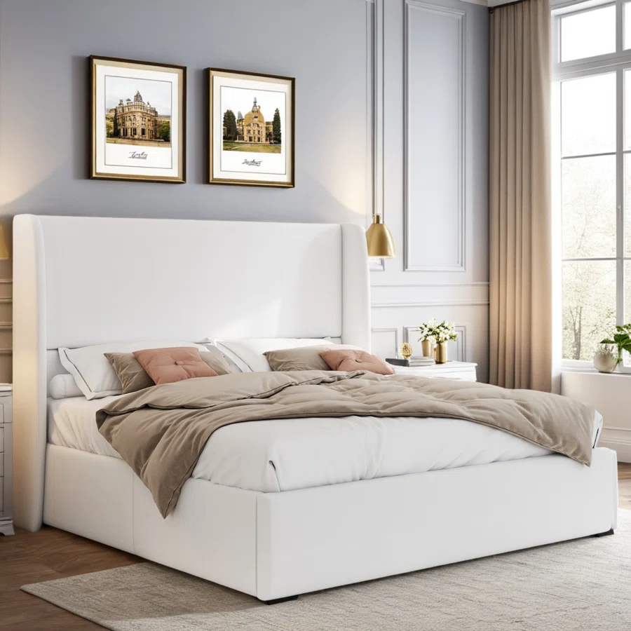 Brooklinn Upholstered Platform Storage Bed