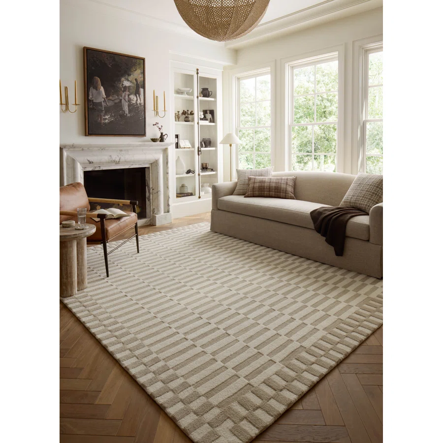 Chris Loves Julia x Loloi Bradley Ivory / Beige Area Rug