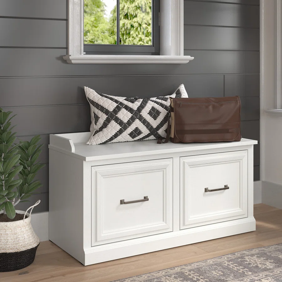 Arulappu Drawers Storage Bench