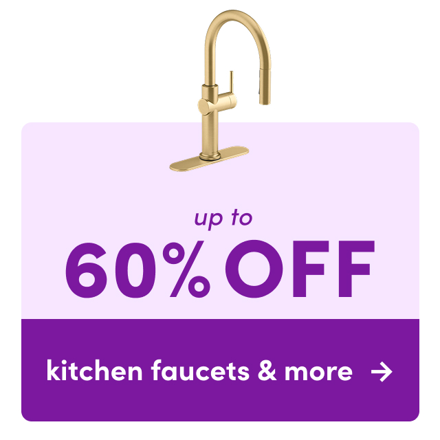 Way Day: kitchen faucets & more