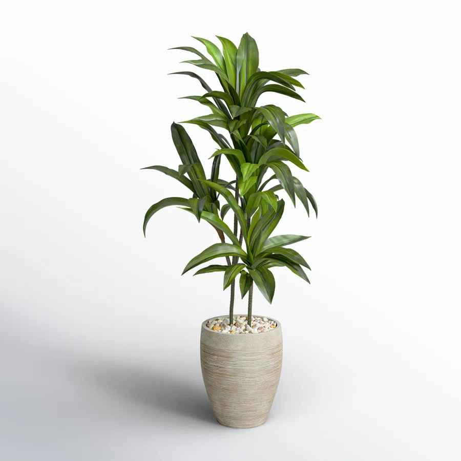 Silvie 48" H Artificial Foliage Plant in Planter