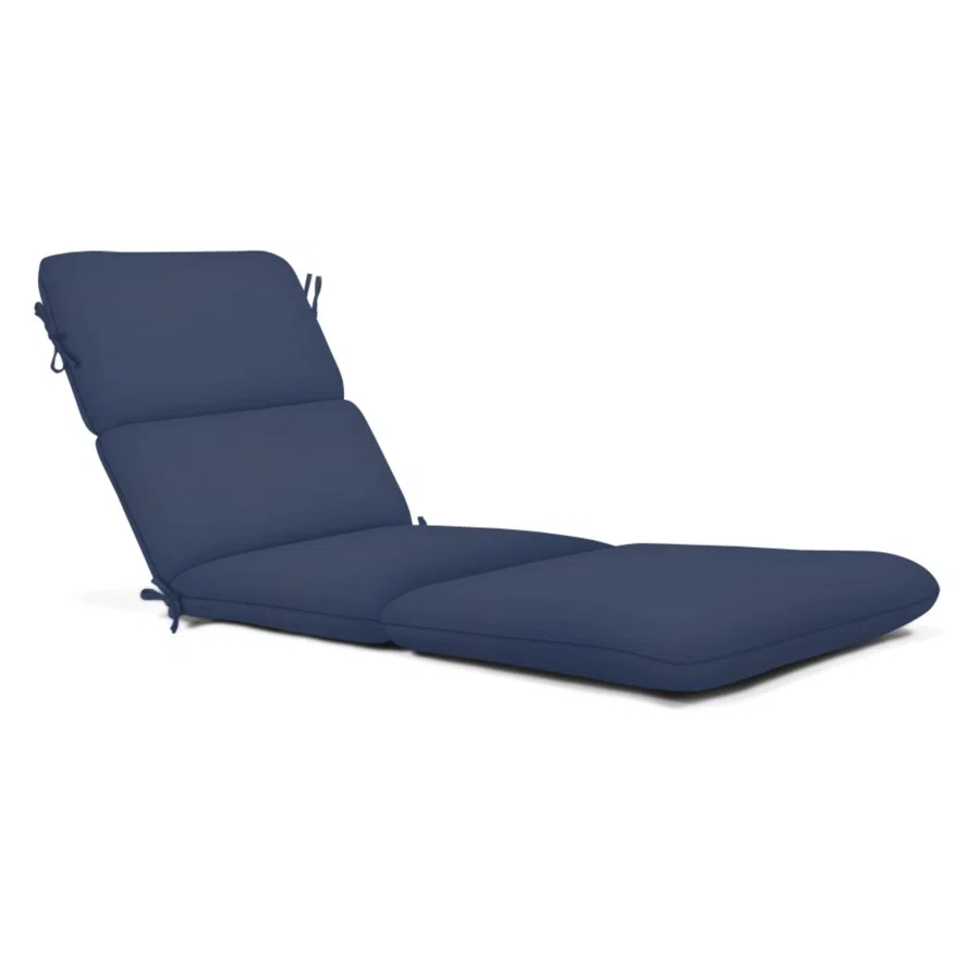 Ashok Lisle Casual Cushion Sunbrella® Fabric 1-Piece Outdoor Chaise Cushion, 22.5"W x 74"L