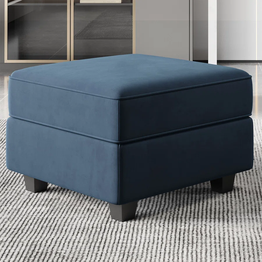 Nairoby 26.4'' Wide Upholstered Storage Ottoman Footstool Module Part for Sectional Sofa
