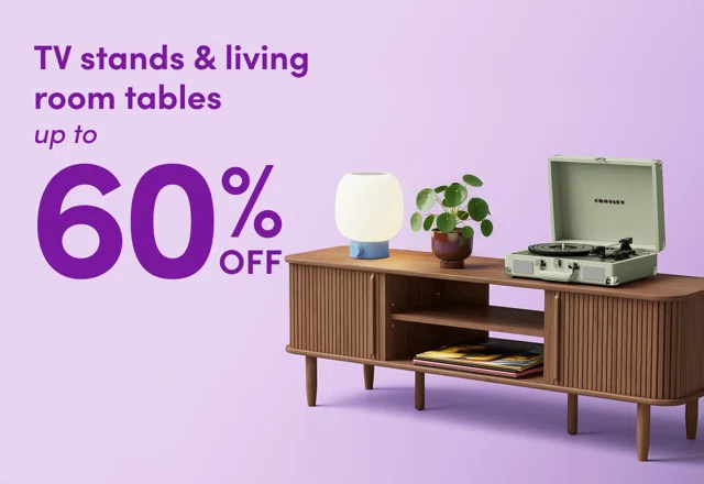 Way Day: TV stands & living room tables