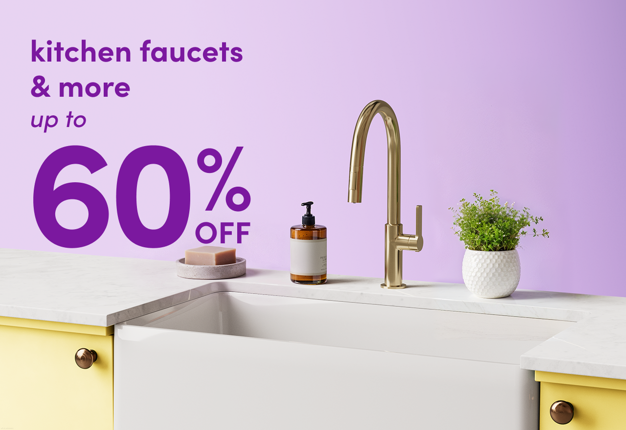 Way Day: kitchen faucets & more
