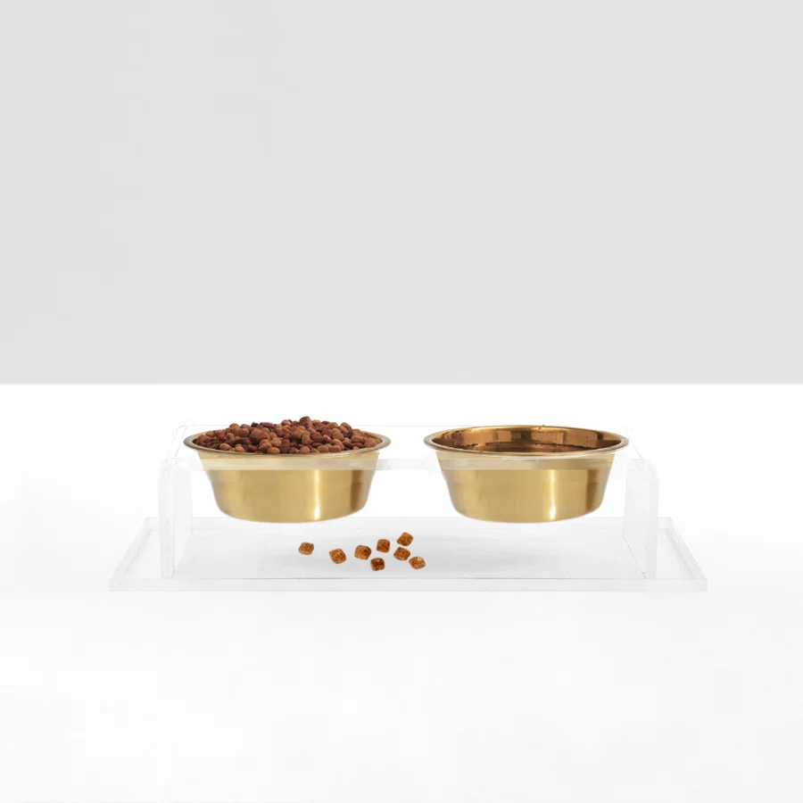 Clear Overflow Feeding Tray