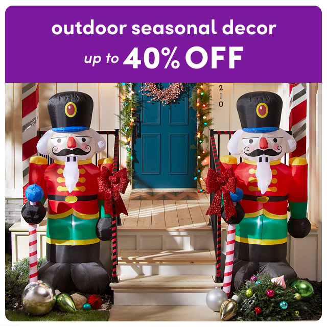 deals on outdoor seasonal decor