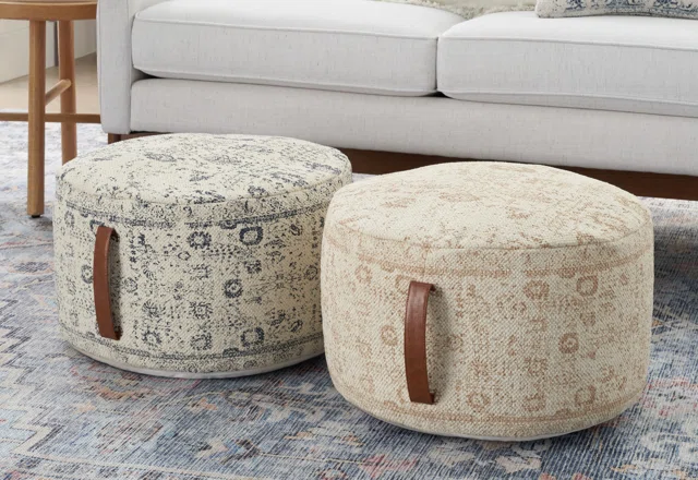 Must-Have Round Ottomans