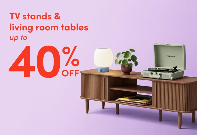 TV stand & living room table deals