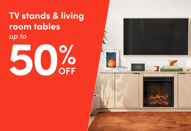 TV stand & living room table clearout
