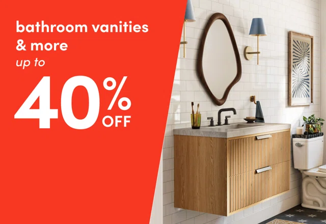 bathroom vanities & more on clearout