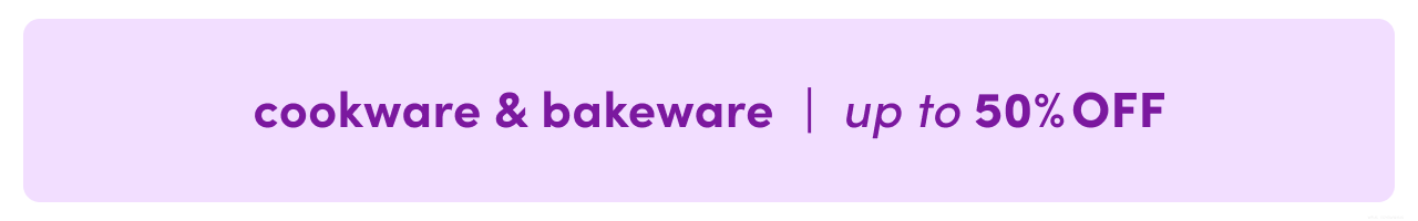 cookware & bakeware clearance