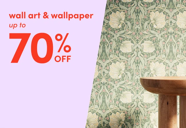 wall art & wallpaper sale