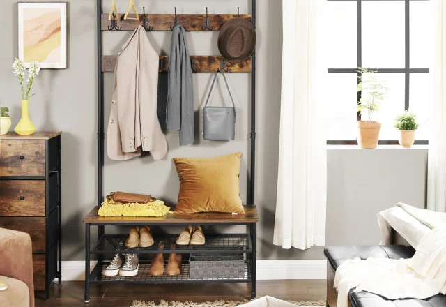 Our Favorite Hall Trees Under $300